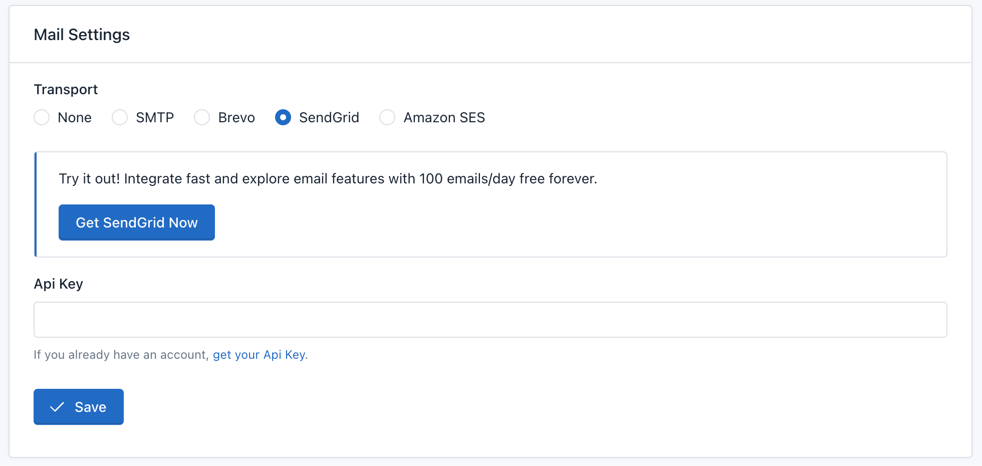 Easy Forms - Email Setup - SendGrid